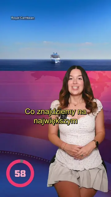 reklama Co znajdziemy na największym statku na świecie? ⚓️🛳️ @Royal Caribbean P
