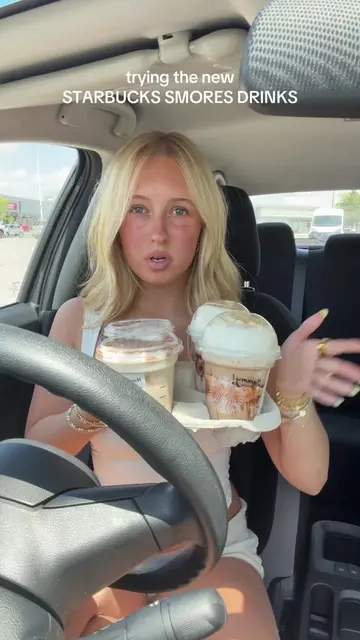 have u tried these yet?? #mycoffeeorder #starbucks #smoresfrappuccino #tastetest