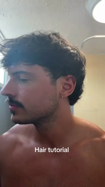 The routine @BASED #hairtutorial #hairstyle #hairtok #menshair #hair 