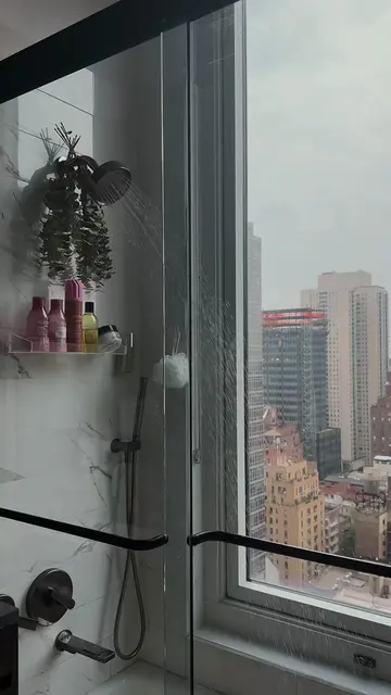 cozy hair wash routine on this gloomy day 🌧️ #hairwashday #haircareroutine #rai