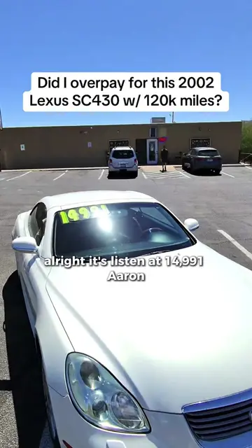 What would you pay for this Lexus SC430?
