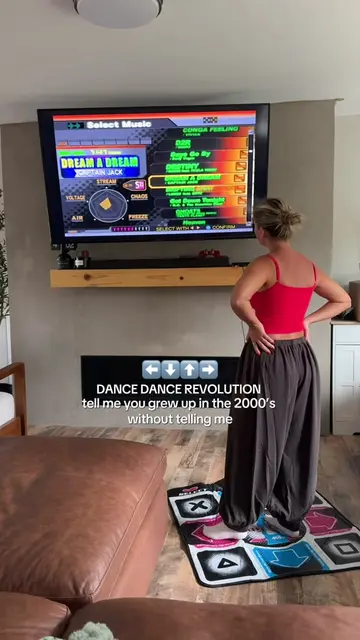 My husband surprised me with ALL the DDR games 🤭 reliving my childhood right he