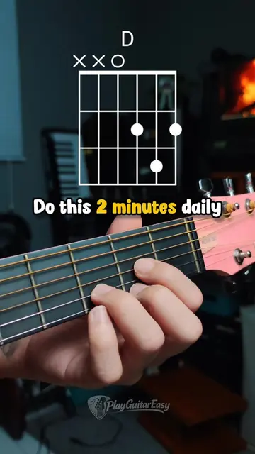 Smooth switching chord exercise🎸 Save this practice ✅ #guitarbeginner #easyguit