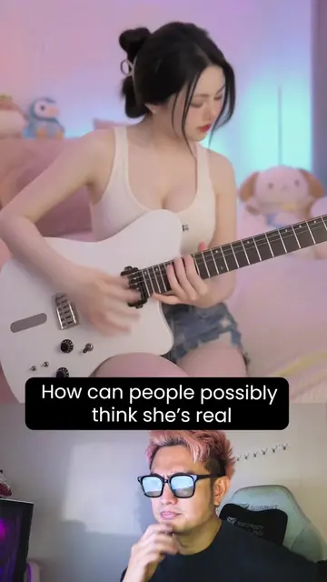 Baby said “wrong chords” ❌🎸 . . . #guitar #guitarist #guitartabs #fakeguitarist