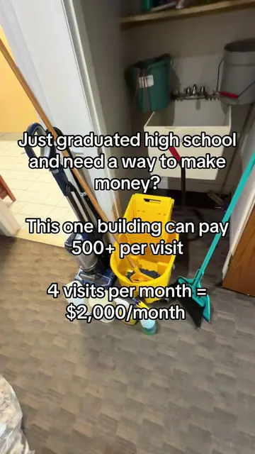 Easy way to make money. 💰🧼🧽 #CleaningBusiness #sidehustle #cleaningtiktok #Cl