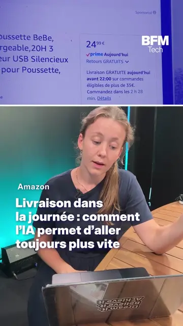 Comment Amazon fait pour vous livrer le soir même 📦 Dans le premier entrepôt Am