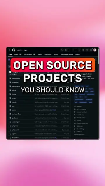 Open Source Projects You Should Know #code #programming #coding #tech #ai #websi