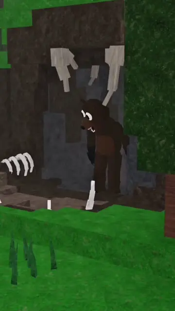 BEAR BOSS 🐻😱 IN 99 NIGHTS #99nightsintheforestroblox #roblox #tiktokgrowthchal