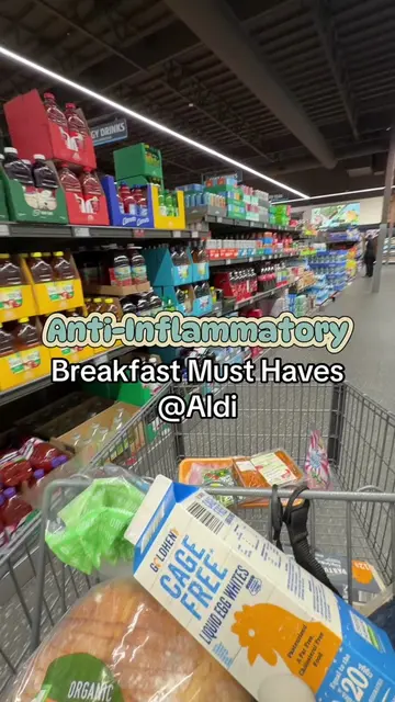 Anti-inflammatory breakfast must haves at Aldi 🛒✨ Starting your morning right d