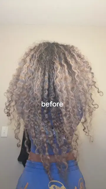 #curlyhairtransformation #realhair #waistlengthhair #curlyhair 