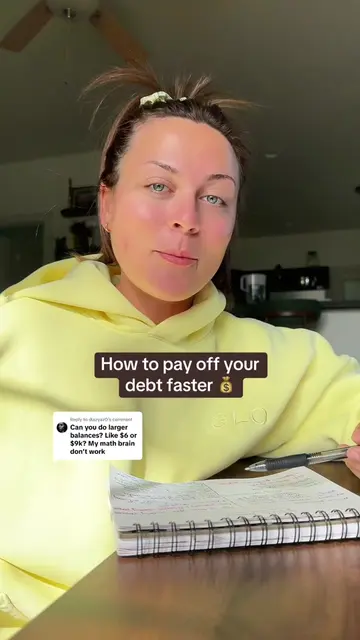 Replying to @diazyaz0 I paid off 30k debt in a fraction of the time with this me