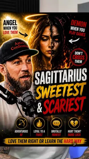 What do you think Sagittarius sweetest or Scariest? Don't you ever play with the
