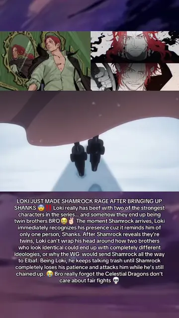 Loki bro 😭💔💔 #onepiece #shanks #shamrock #loki #elbaf 