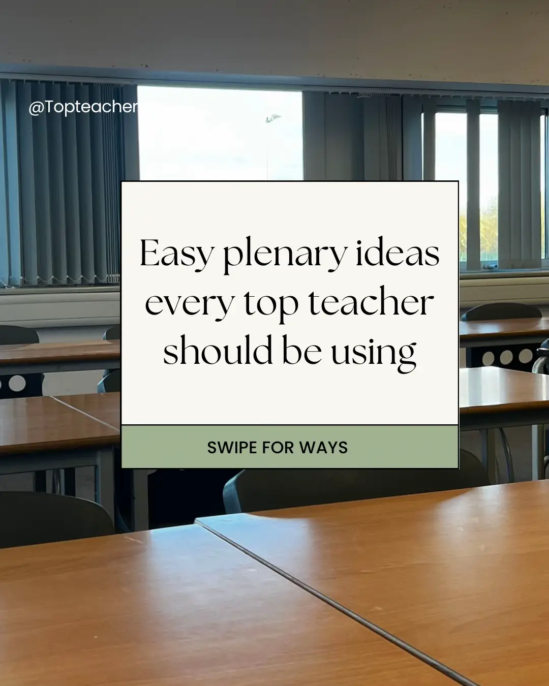 A plenary serves an important purpose; checking understanding, giving feedback, 