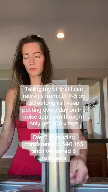 9 followers and a dream #influencer #moneytok #sidegigs #noise #n1sxw 