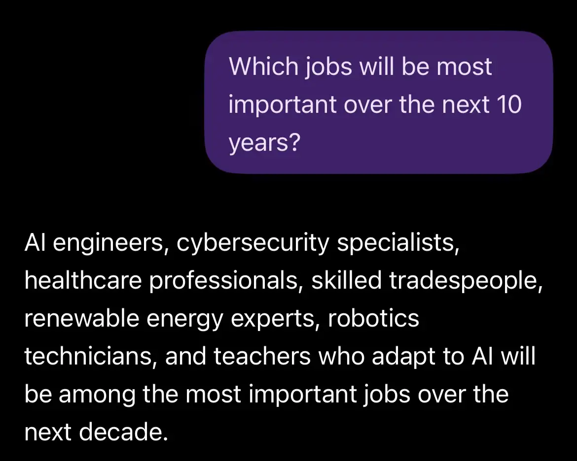 #ai #chatgpt #jobs