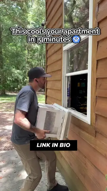 The Portable AC Everyone Needs This Summer 🥶❄️#airconditioner #portableac #wind