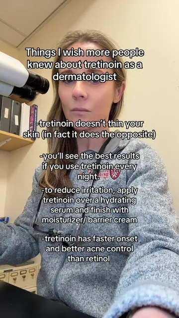 Do you use tretinoin? Tretinoin shouldn’t be used when pregnant and always use w