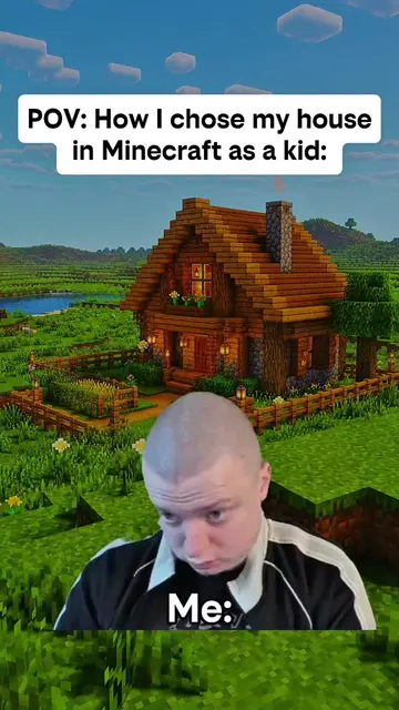 #Minecraft #meme #house  #gaming #fypシ 