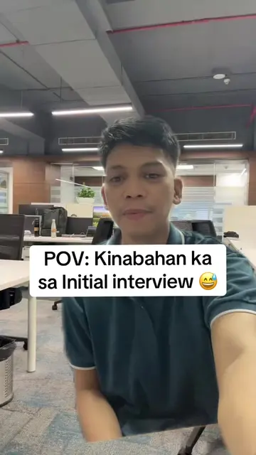 POV: kinabahan ka sa Inital Interview 😅 #interview #applicant #bpo #callcenter 