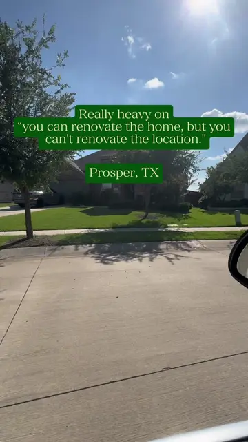 Location. Location. Location. 🏡✨ One of the best neighborhoods in North Texas? 