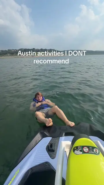 We rented jet skis at Canyon lake so you don’t have to. #canyonlake #jetski #aus