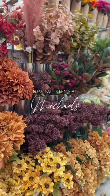 New fall stems just dropped at Michaels and they are SO good! 🍂🤎@Michaels Stor