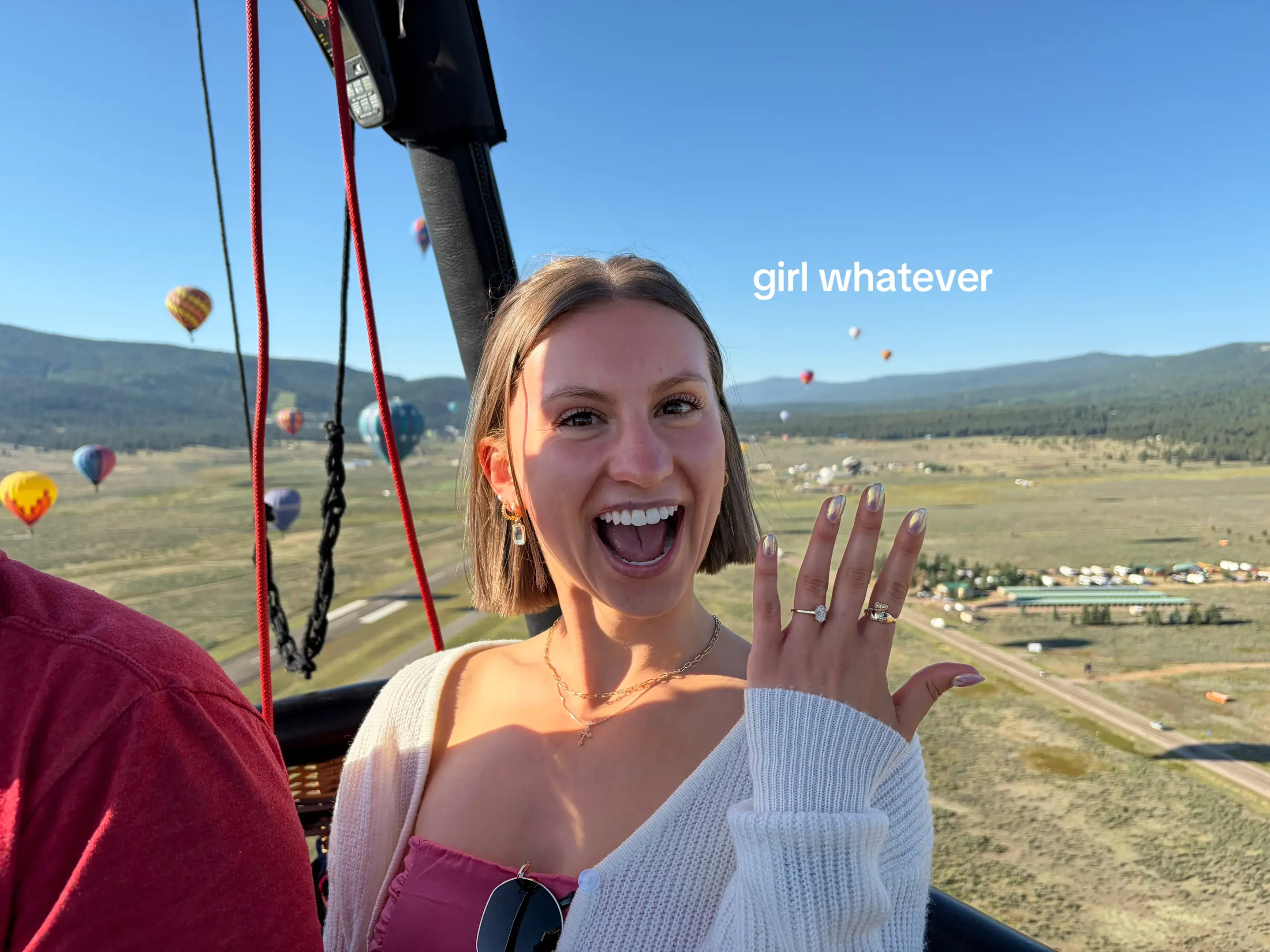 Just when yall thought I couldn’t possibly get more obnoxious 😁 #engaged #engag