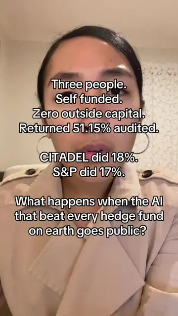 What happens when the AI that beat every hedge fund on earth goes public?  Follo