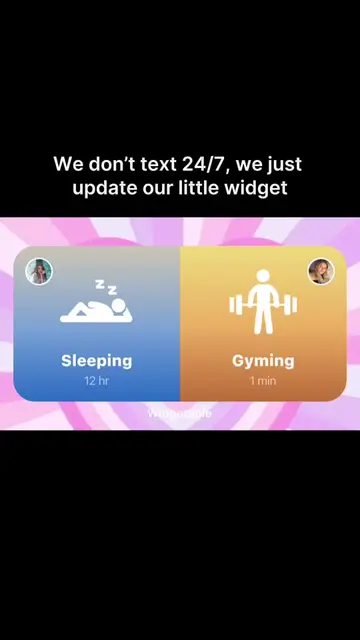 you and me use widgetable together #couplegoals