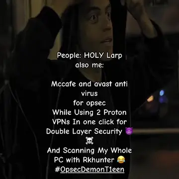 #fyp #mrrobot #elliotalderson #techtok #fsociety Lol I got best Opsec