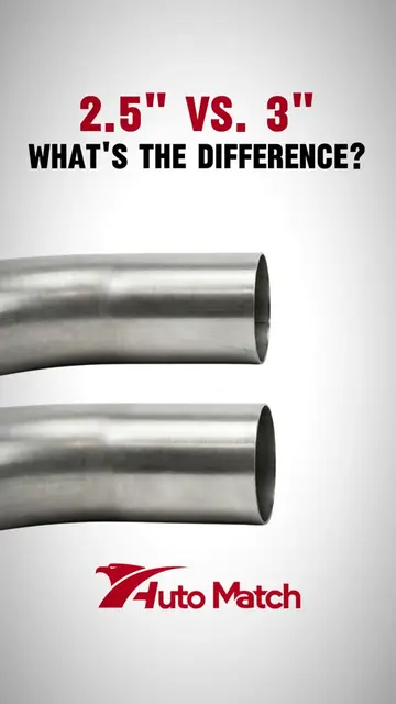 2.5" vs. 3" Exhaust Pipe - what are the main differences between the tubing size