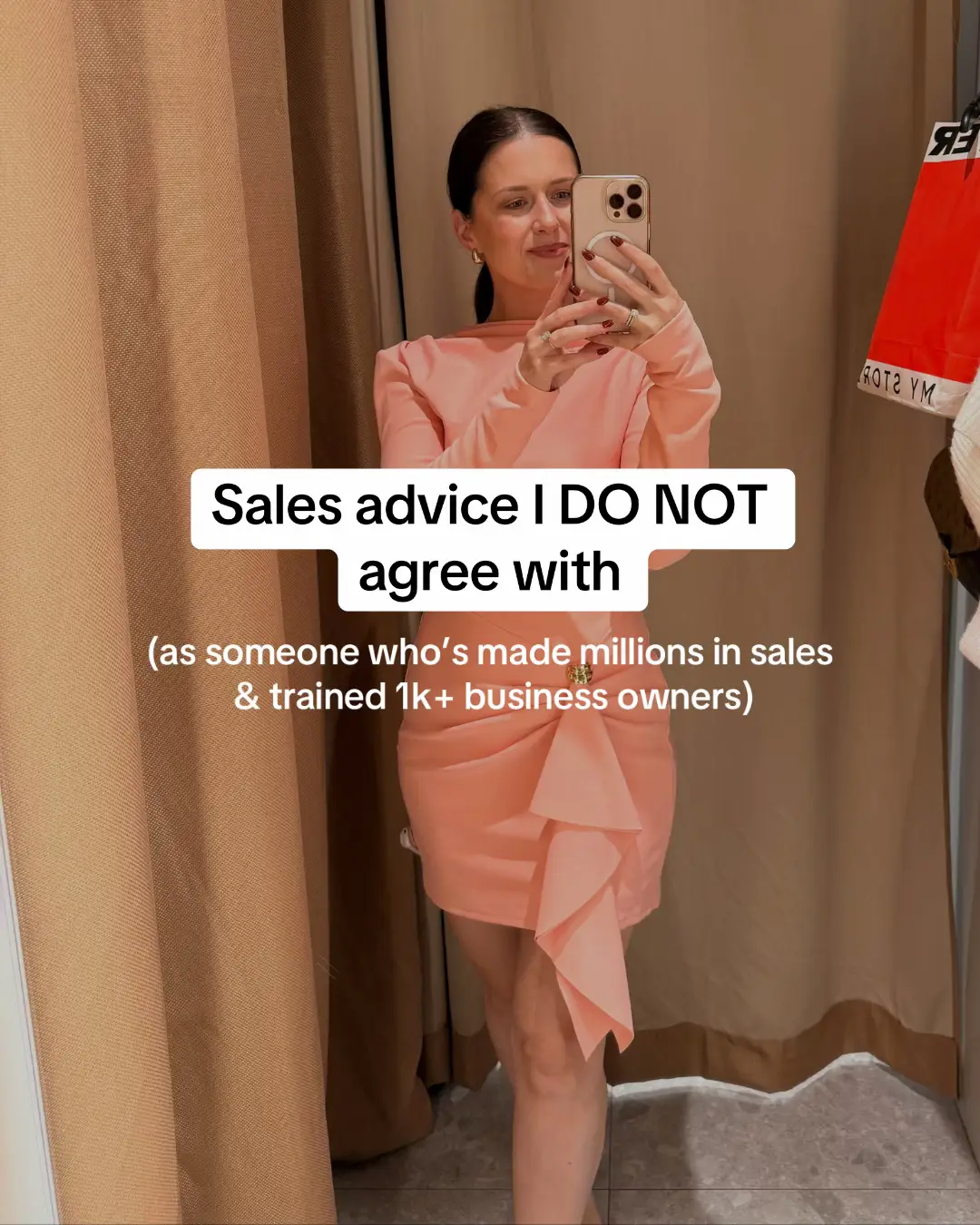 Just a little sales reeducation for the bros out there 💁🏼‍♀️ Follow @milanasar