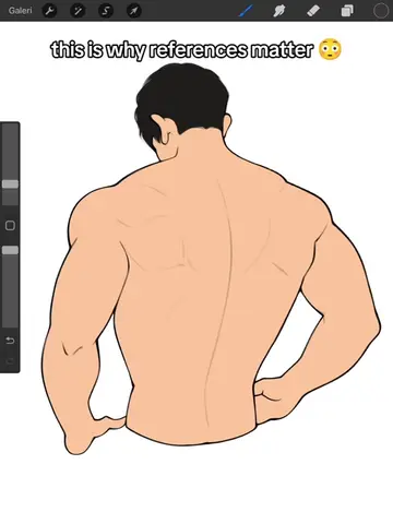 day 8 convicing artists that drawing muscles is not that hard 😳 #drawing #muscl