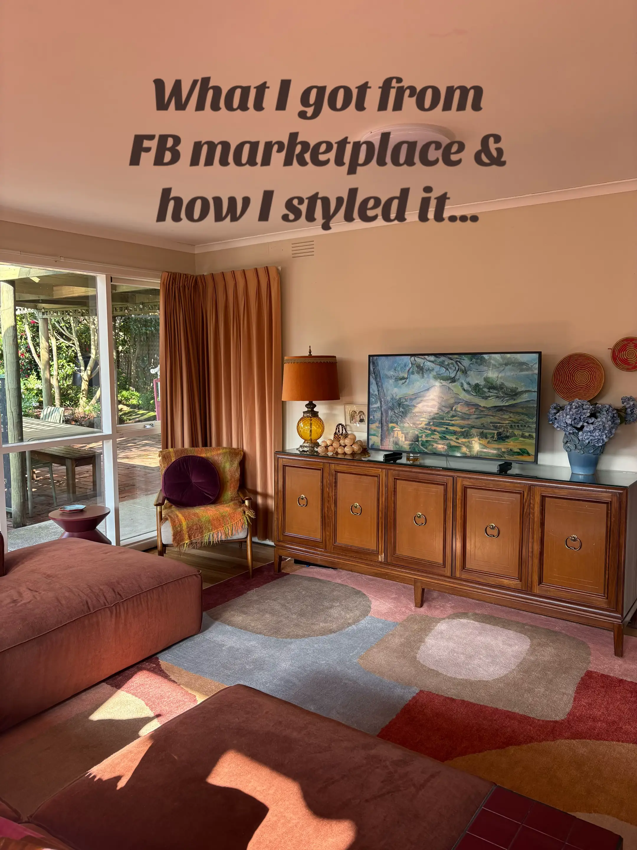 I treat FB marketplace like a full time job 🤣 I search ‘mid century’ at least o