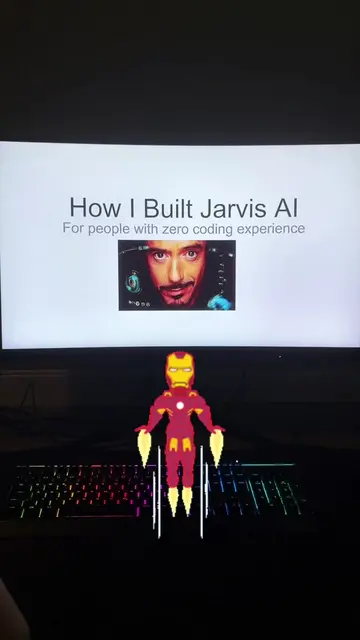 Go build your own Jarvis AI. All information on my Instagram @dhaibuilds  #jarvi