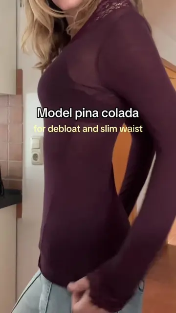 Save for later and follow for more! It‘s sooooo warm guys!! ✨ #debloat #pinacola