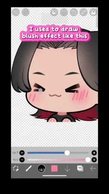 HOW TO DRAW A BLUSH EFFECT WITH MOVING BLUR IN IBISPAINT X ✨ Want to make your c