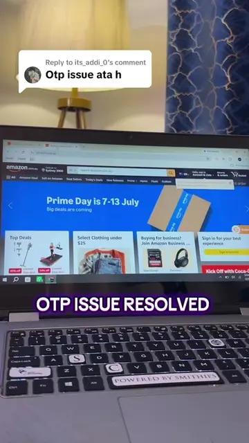 Replying to @its_addi_0 OTP ISSUE RESOLVED ✅ #amazon#otp#issue #amazonsellertips