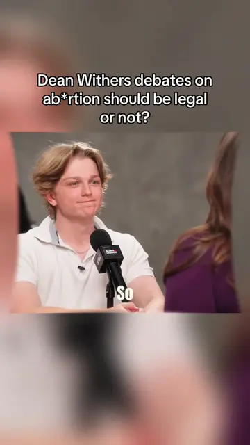 Dean withers debates on ab*rtion‼️ #TikTokCampaign #Soccer #deanwithersedit #deb