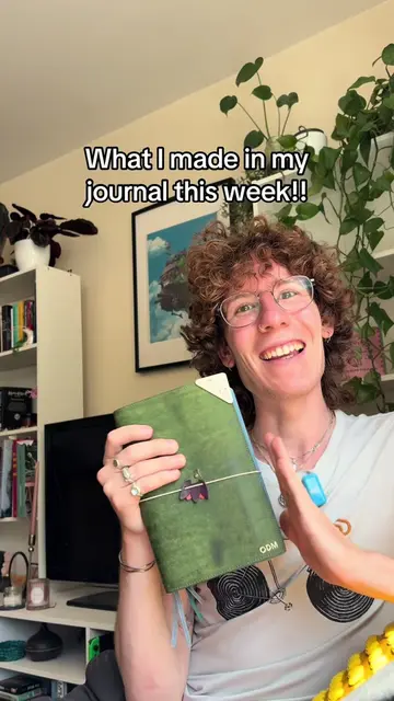 Here’s what I made in my journal this week!! ft my birthday week and lots of fun