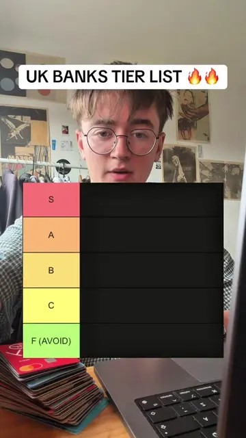 UK BANKING TIER LIST  *just my opinion :)