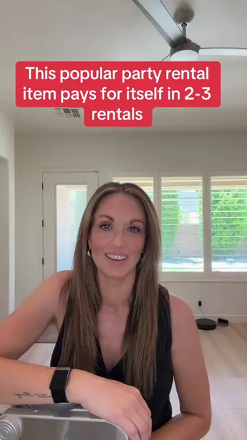 This rental item is one of my most popular items, all year long. And when it’s p