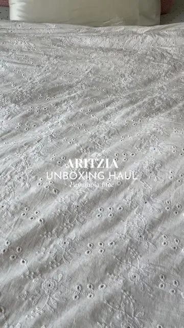new fav Aritzia colour for the summer🩵 @Aritzia #unboxing #aritzia #newcolour #