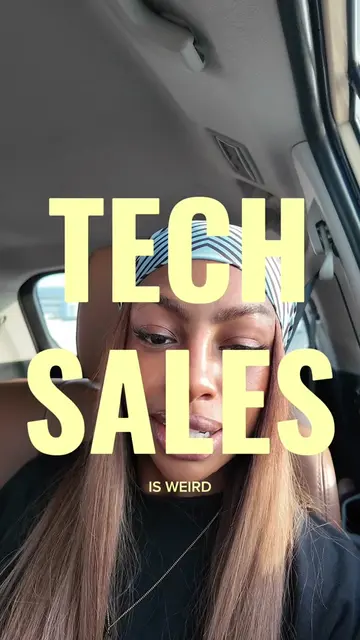 The realities of Tech sales  Just yapping  #techsales #corporatelife #careertok 
