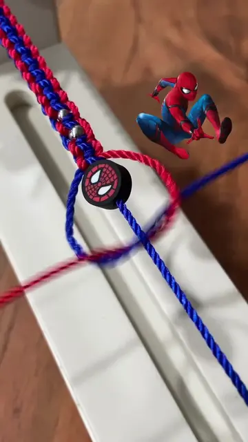 who’s ready for July 31st? 💙❤️ #spiderman #couplegoals #matchingbracelets #spid