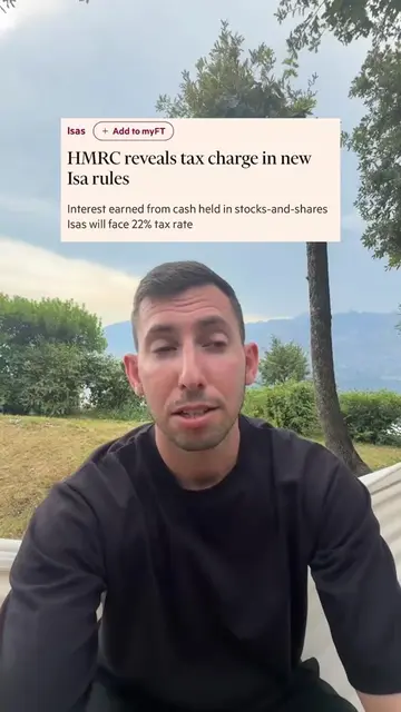 Your ISA is officially being taxed ✅                     Who’s a fan of these ch