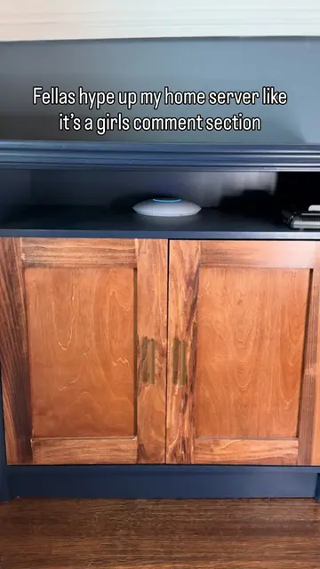 Welcome to my Network Cabinet. Gives me a place for my rack and UPS that is conv