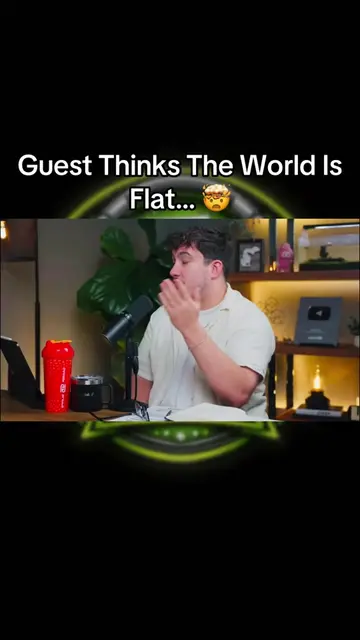 Guest Thinks The World Is Flat… 🤯 #fyp #financialaudit #calebhammer #finance #v