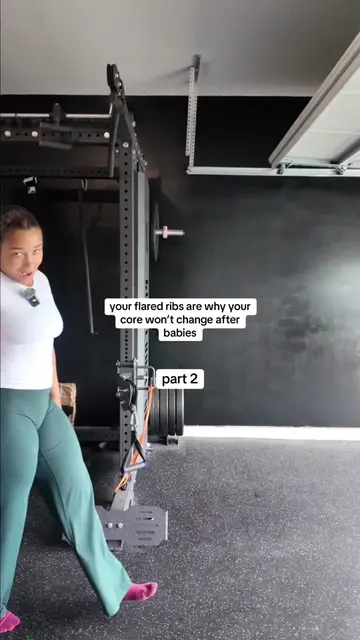 if your ribs are flared and stuck you are literally fighting your own body every